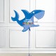 Shark Birthday Balloon 39 Inch