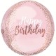 Blush Happy Birthday Balloon Bundle