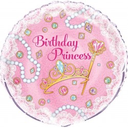 Pink Birthday Princess Balloon Foil Balloon 18 inch Pink Birthday Princess Balloon Foil Balloon 18 inch