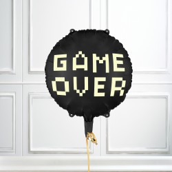Game Over Foil Balloon