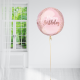 Blush Happy Birthday Balloon