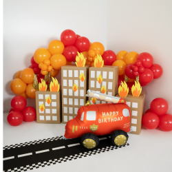 Fire Truck Foil Balloon Fire Truck Foil Balloon
