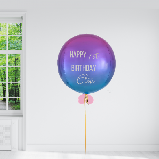 Personalised Birthday Helium Balloon