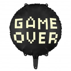 Game Over Foil Balloon Game Over Foil Balloon