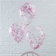Pink Confetti Balloons