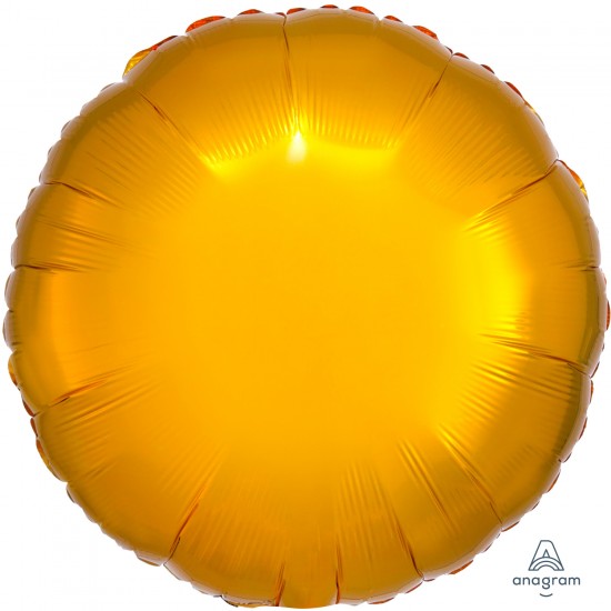 Metallic Gold Circle Balloon
