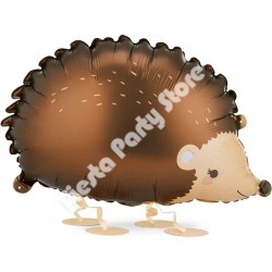 Woodland Animal Hedgehog Standing Animal Balloon
