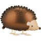 Woodland Animal Hedgehog Standing Animal Balloon