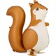 Woodland Animal Squirrel Standing Animal Balloon