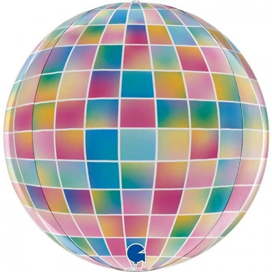 Globe Orb Disco Balloon - INFLATED Globe Orb Disco Balloon - INFLATED