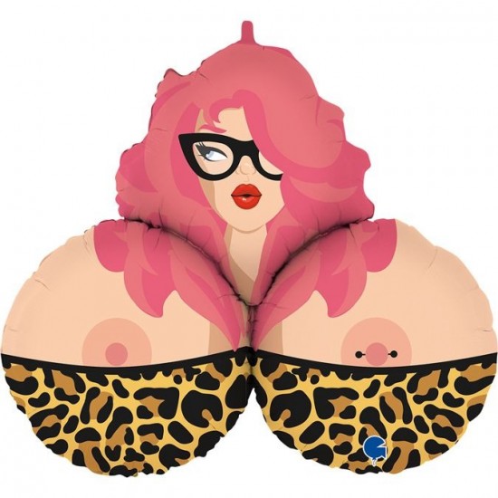 MRS. B Adult Humour Foil Balloon - INFLATED MRS. B Adult Humour Foil Balloon - INFLATED