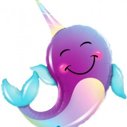 Narwhal Super Shape Balloon Narwhal Super Shape Balloon