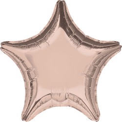 Rose Gold Star Balloon Rose Gold Star Balloon