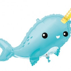 Narwhal Super Shape Balloon Narwhal Super Shape Balloon