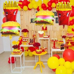 Hamburger Balloon Hamburger Balloon