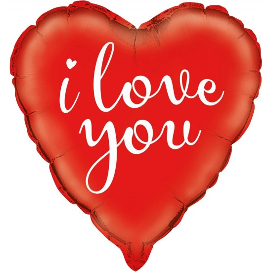 Red Heart "I Love You" Balloon 18 inch