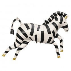 Zebra Shaped Helium Foil Giant Balloon Zebra Shaped Helium Foil Giant Balloon