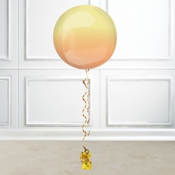 Ombre Yellow & Orange Orbz Balloon 