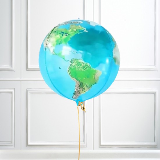 Globe, Earth Bubble Balloon