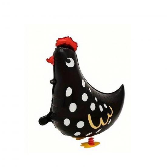 Walking Rooster Foil Balloon