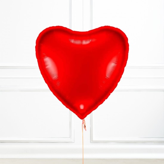 Red Heart Balloon 24 Inch