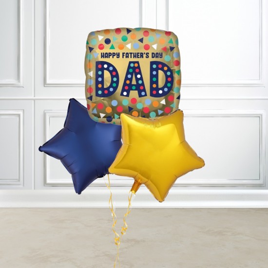 Happy Father's Day Dad Foil Balloon Bundle