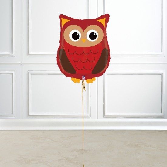 Woodland Owl Foil Balloon