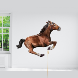 Galloping Horse Foil Balloon INFLATED Galloping Horse Foil Balloon INFLATED