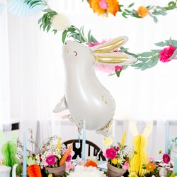 White Bunny Rabbit Balloon White Bunny Rabbit Balloon