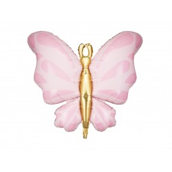 Pink Butterfly Foil Balloon Pink Butterfly Foil Balloon