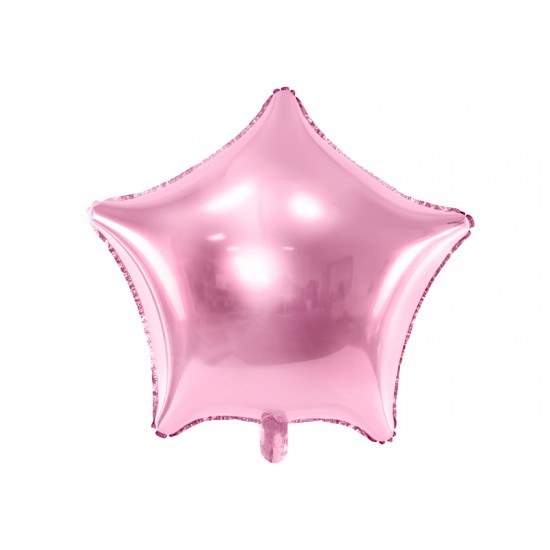 Pink Star Foil Balloon