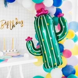 Fiesta Cactus Foil Balloon