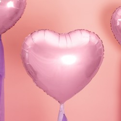 Pink Heart Foil Balloon 45cm (18") Pink Heart Foil Balloon 45cm (18")