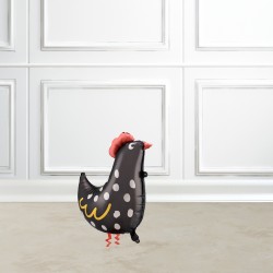 Walking Rooster Foil Balloon