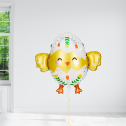Yellow Chick Foil Balloon