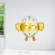 Yellow Chick Foil Balloon