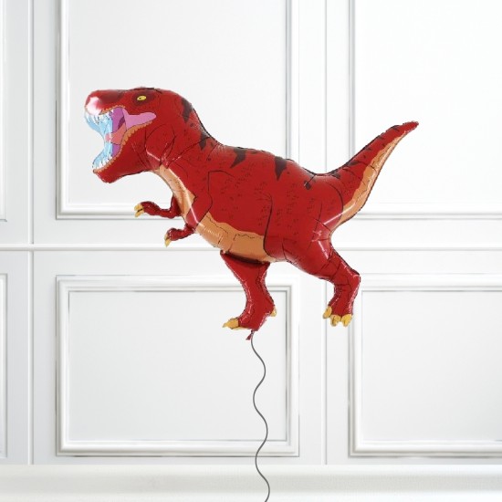 T-Rex Dinosaur Supershape Foil Balloon 36 Inch