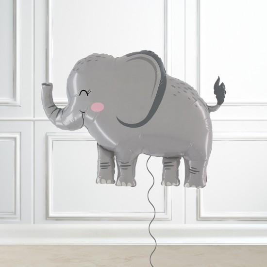 Jungle Elephant Foil Balloon