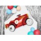 Giant Vintage Red Car Foil Balloon 36 Inch