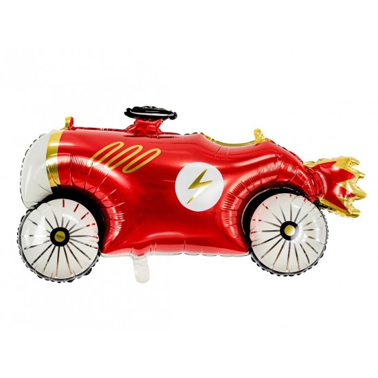 Giant Vintage Red Car Foil Balloon 36 Inch