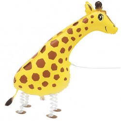 Walking Pet Giraffe Foil Helium Balloon 86cm Walking Pet Giraffe Foil Helium Balloon 86cm