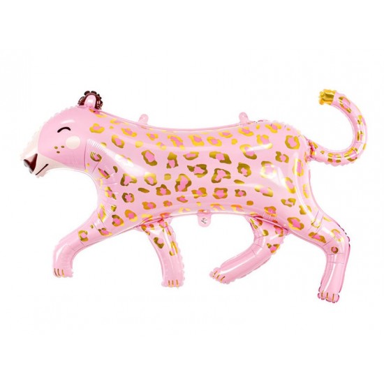 Giant Pink Leopard Balloon