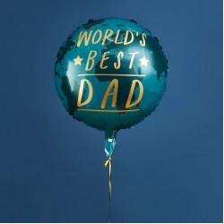 World's Best Dad Foil Balloon