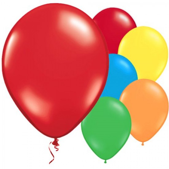 Metallic Assorted 11" Latex Balloons