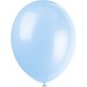 10 Latex Assorted Pastel Colour Balloons