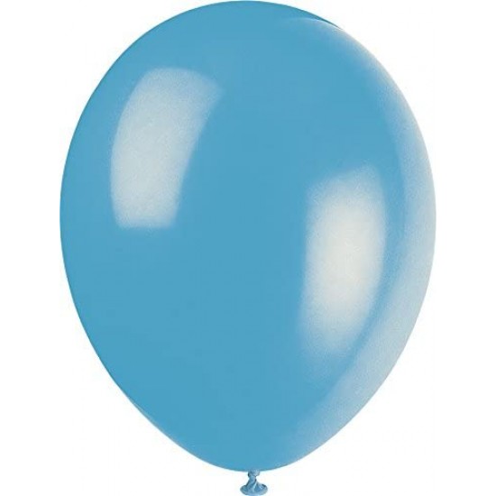 10 Latex Assorted Pastel Colour Balloons