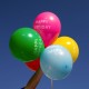 5 Rainbow Happy Birthday Balloons