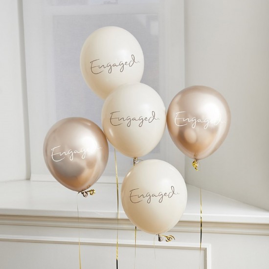 Engagement Balloons Latex INFLATED