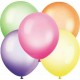 10 Assorted Colours Neon Latex Balloons