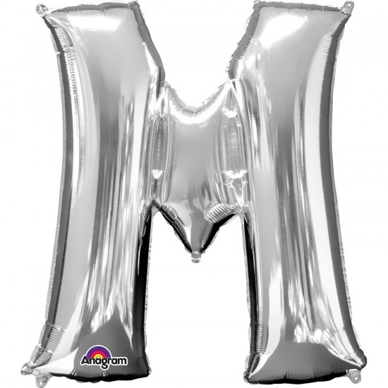 Letter M Silver